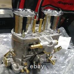 Nouveau carburateur Weber 48IDF avec cornet d'admission pour Solex Dellorto Weber EMPI 48MM