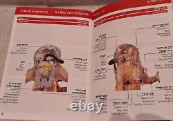 Nouveau dans une boîte en plastique rigide ! Kit complet de masque à gaz pour enfants et bébés de 0 à 3 ans de l'armée israélienne (IDF)