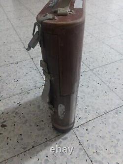 'Rare IDF Army israélienne étui en bois pour le transport de munitions de mortier fabriqué par Orlite'