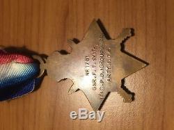 Rare Star Médaille Première Guerre Mondiale Port De Calcutta Volontaires 1 Cpd Group Garr Arty Idf