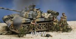 Roi Et Pays Force De Défense Israélienne Idf036-1 Armée Syrienne T-55a Tank De Combat Principal