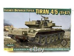 Tiran 4/5 Ti-67israeli Force De Défense De Ace 172 Kit Échelle 72157