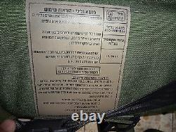 Transporteur De Dos Cylindrique De L'armée Israélienne. Rare Avec Les Fdi Zahal Label Israël. Nouveau