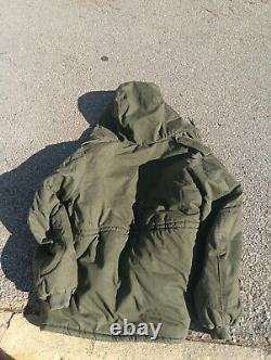 Veste manteau parka Vintage Dubon IDF Armée Israélienne Zahal taille XL rare