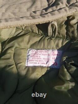 Veste manteau parka Vintage Dubon IDF Armée Israélienne Zahal taille XL rare
