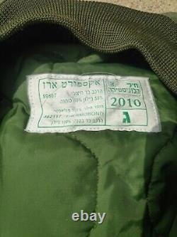 Vintage(2010)veste D'officier Idf Vert Olive Armée Israélienne Zahal Taille Large