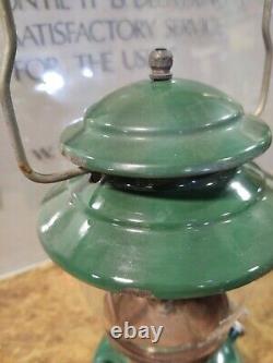 Vintage Idf Coleman 201 Single Mantle Kerosene Lantern Dated 8/82 Œuvres Testées