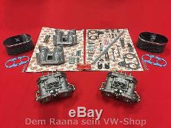 Weber 40 Idf 70 Doppelvergaser Set Pour Cu + Cj Motor 4loch Vw Bus T2 T3 Vergaser
