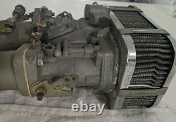 Weber 44 Fdi Carburateur Avec Volkswagen Vw Type 1 Section Centrale En Aluminium Manifo
