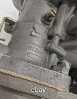 Weber 44 Fdi Carburateur Avec Volkswagen Vw Type 1 Section Centrale En Aluminium Manifo