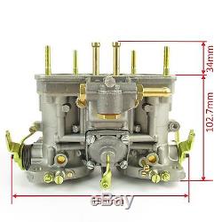 Weber 48 Idf Twin Carb Classique Vw Coccinelle / Bus Aircooled / Ford / Chevy V8 Moteurs